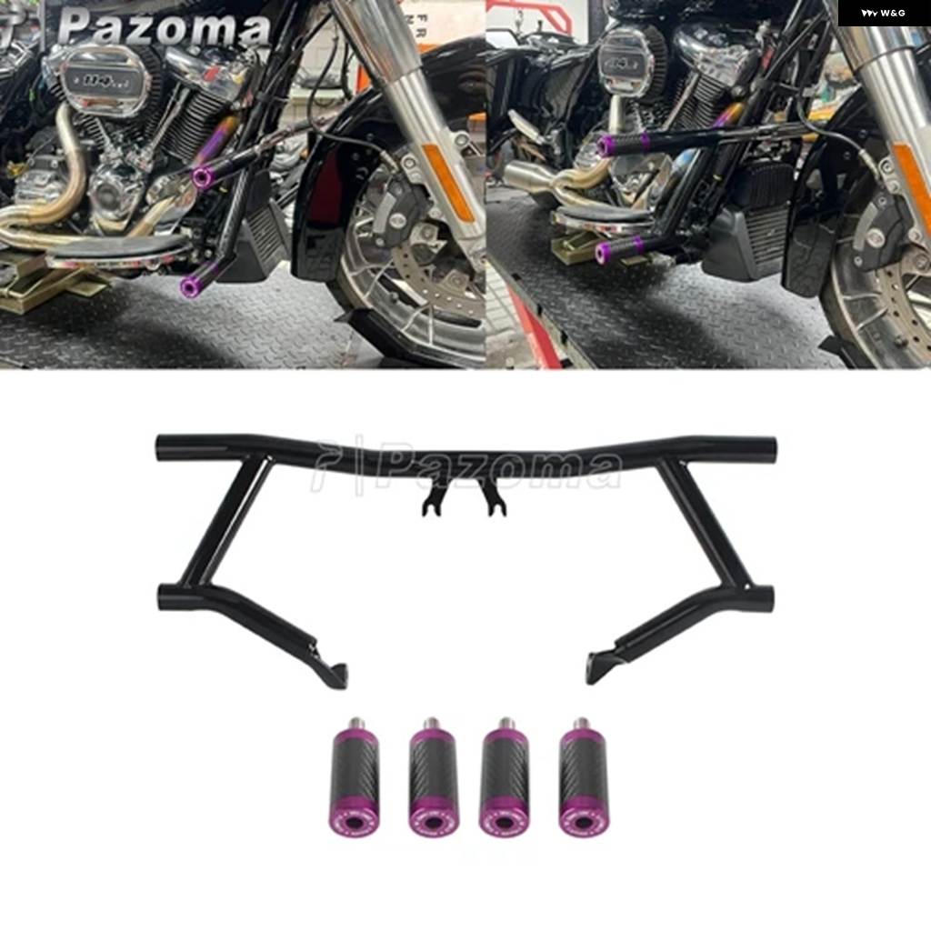 並行輸入品 クラッシュ バー 落下 ハーレー ロードグライド FLTR 117 FLTRX スペシャル FLTRXS S_7