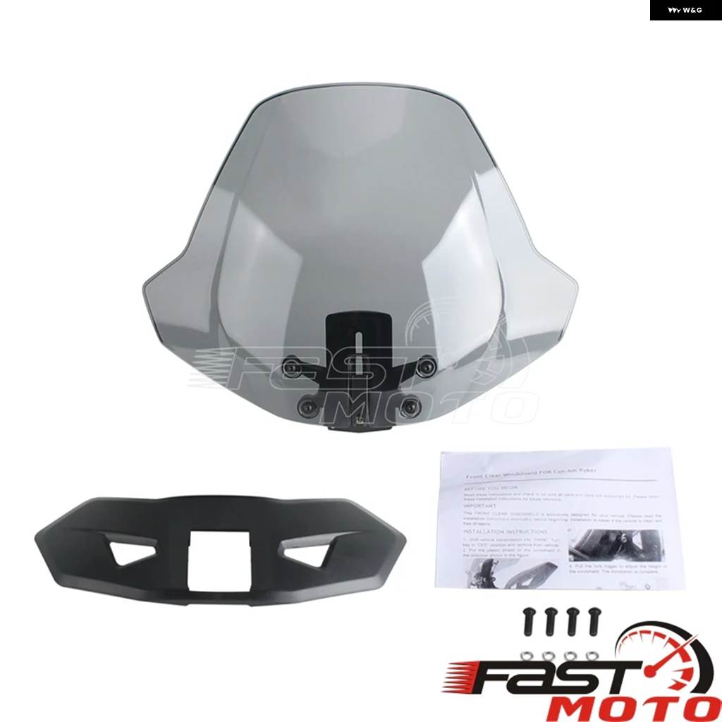 並行輸入品CAN-AM RYKER RALLY 900 600 ACE RALLY EDITION SPORT 900 可変風防スクリーン アクセサリー #219401032