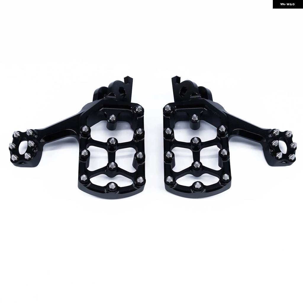 並行輸入品ホンダ CRF250L CRF250ラリー HIGHER / LOWER 2021 - 24 CN エクステンダー ワイド フットレスト フットペグ ペダルアクセサリー