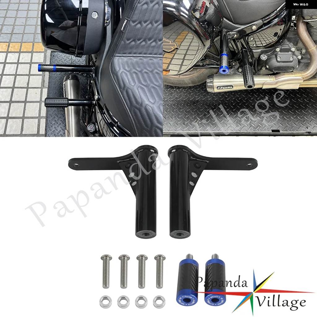 並行輸入品 ハーレー ソフテイル ローライダー ST 117 FXLRST 2022 2023 2024 クラッシュ バー バイク サドルバッグ ガード クラ