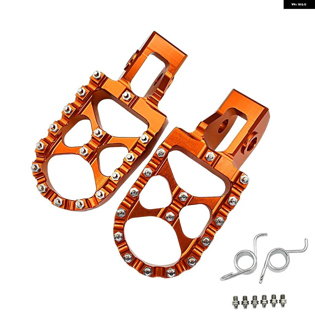 ブランド登録なし - 並行輸入品 自動二輪車 2023 フットペグ ペダル KTM SX SXF EXC EXCF XC XCF 125 150 250 300 2017-2020 2021 2022用