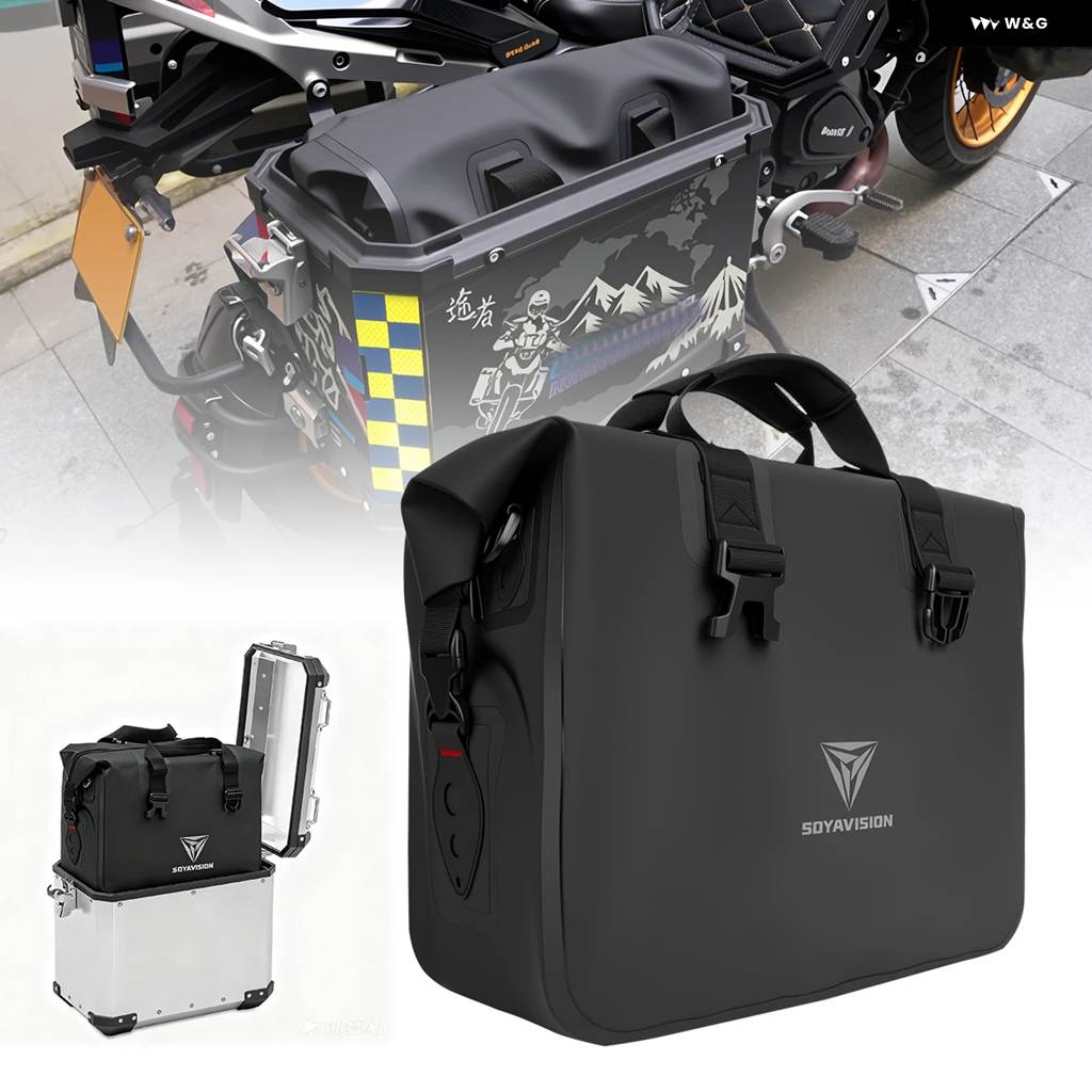 並行輸入品 バイク サイドケースインナーバッグ 左右モーターラゲッジパニエインナーバッグ BMW R1200GS R12_1