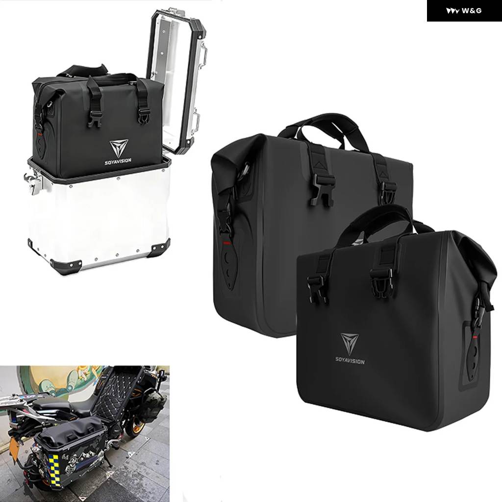 並行輸入品 バイク サイドケースインナーバッグ 左右モーターラゲッジパニエインナーバッグ BMW R1200GS R12_2