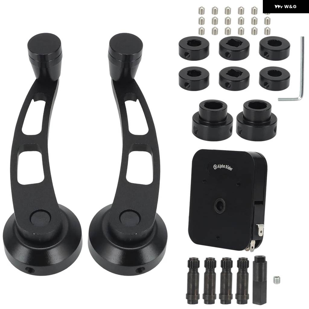 並行輸入品 汎用 12V 車用パワーウィンドウ ビレット アルミクランク