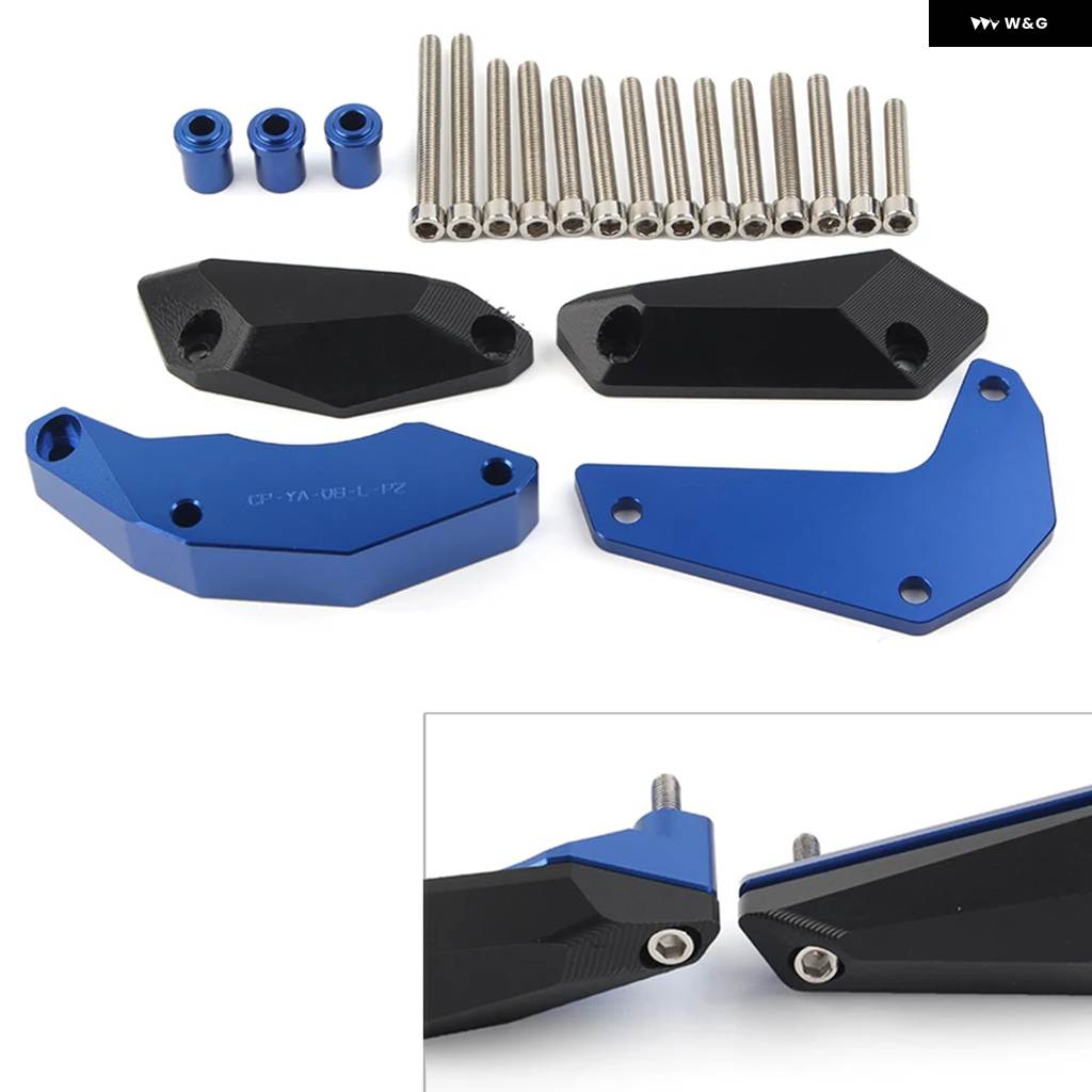 並行輸入品 オートバイ エンジン ステーター スライダー クラッシュ パッド プロテクター ガード ヤマハ R1 R1S_5