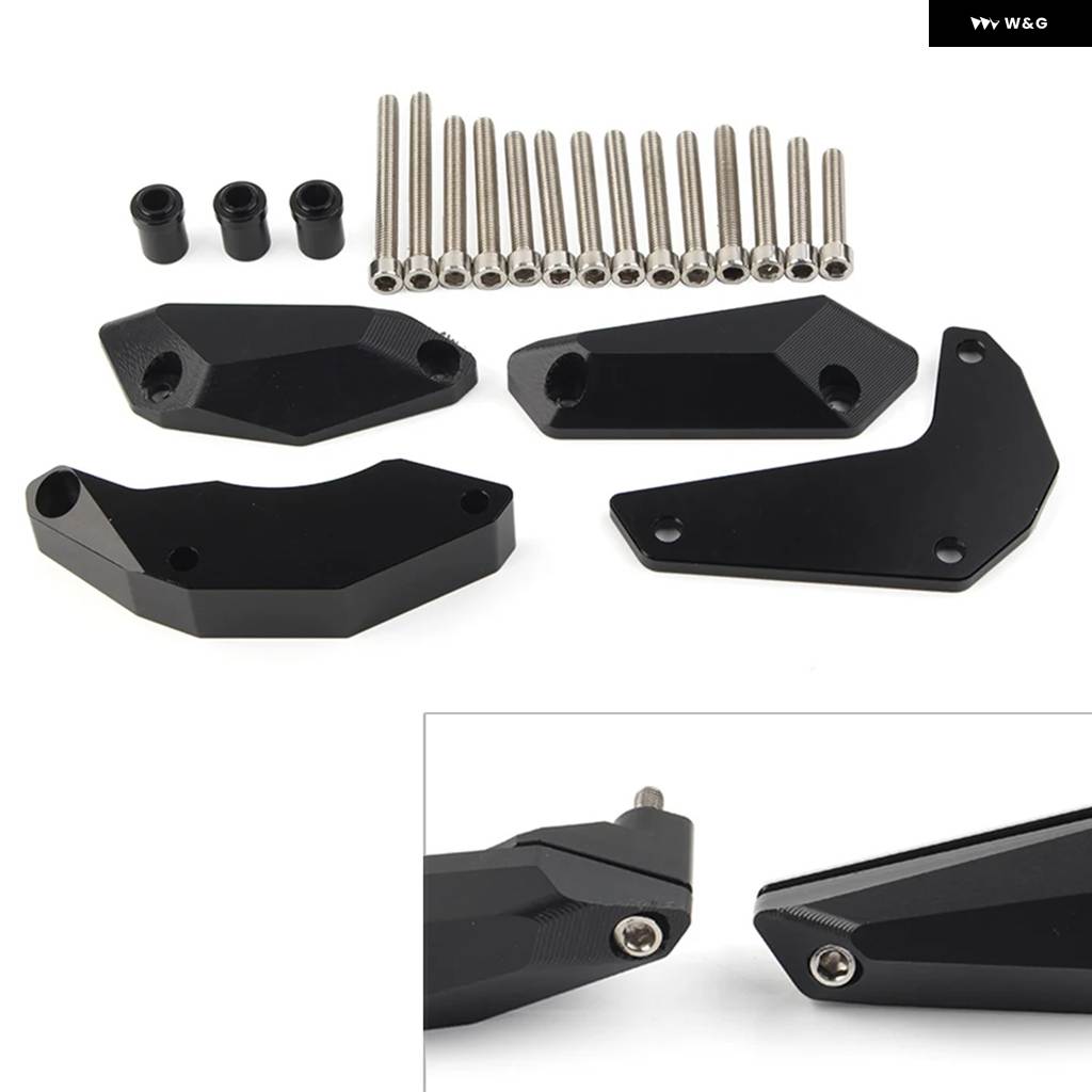 並行輸入品 オートバイ エンジン ステーター スライダー クラッシュ パッド プロテクター ガード ヤマハ R1 R1S_1