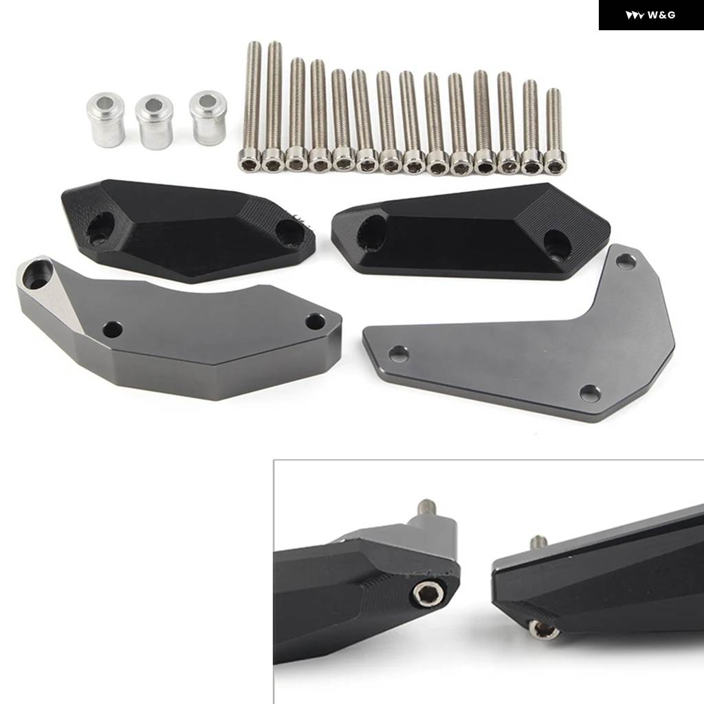 並行輸入品 オートバイ エンジン ステーター スライダー クラッシュ パッド プロテクター ガード ヤマハ R1 R1S_2