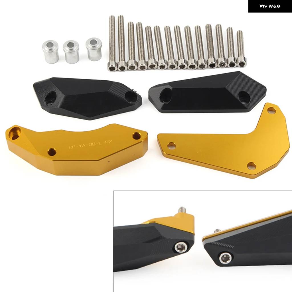 並行輸入品 オートバイ エンジン ステーター スライダー クラッシュ パッド プロテクター ガード ヤマハ R1 R1S_3