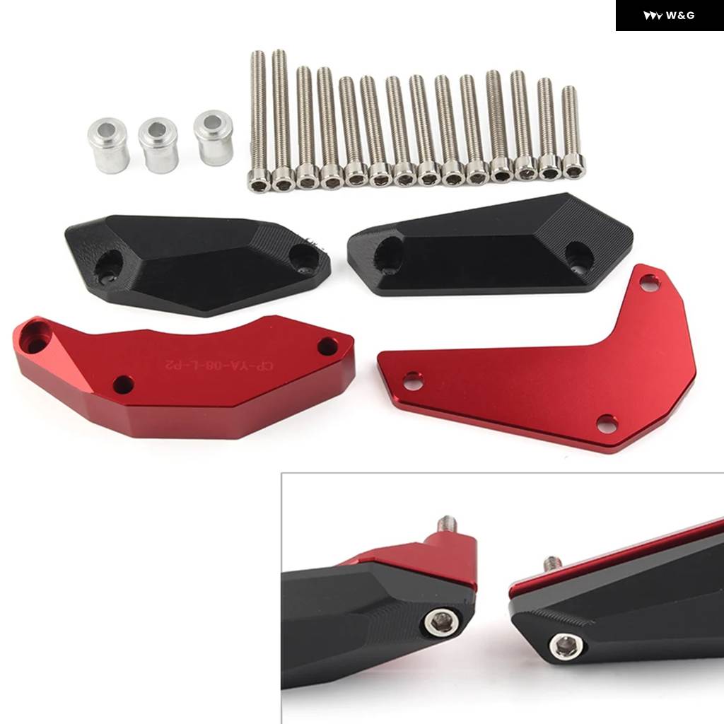 並行輸入品 オートバイ エンジン ステーター スライダー クラッシュ パッド プロテクター ガード ヤマハ R1 R1S_4
