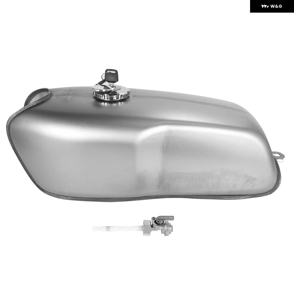並行輸入品 レトロ 9L オートバイ 燃料タンク 燃料 タンクキャップ スイッチ付き 汎用 カスタム RD50 RD35