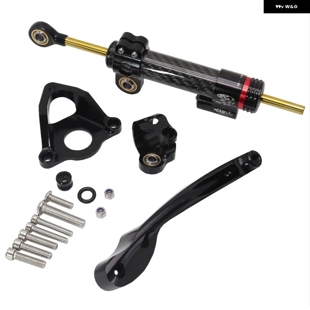 ブランド登録なし - 並行輸入品 ホンダ CBR650 RRステアリング ダンパー 安定器 マウント 鉤括弧 受け支える 一揃いの道具 カ