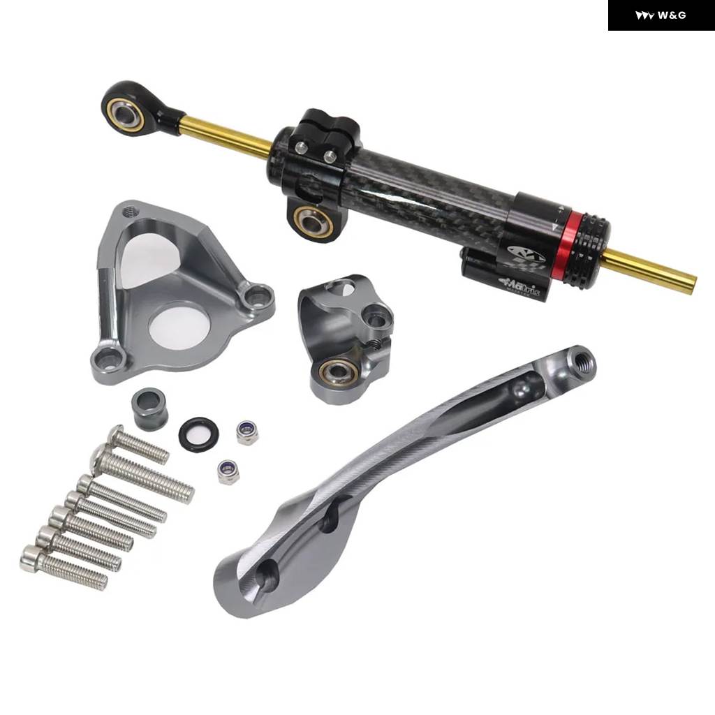 ブランド登録なし - 並行輸入品 ホンダ CBR650 RRステアリング ダンパー 安定器 マウント 鉤括弧 受け支える 一揃いの道具 カ