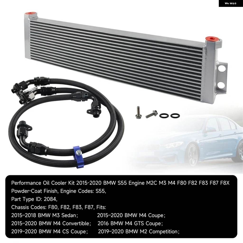 並行輸入品 BMW オイルクーラー ナイロン編みキット PERFORMANCEM3 M4 M2 S55 F80 F82 | ブランド登録なし | 02