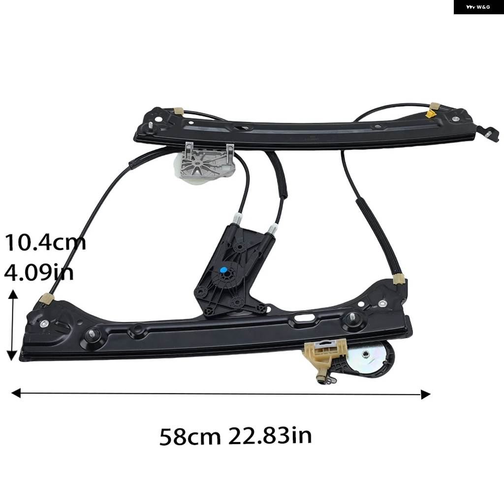 並行輸入品51357339591 BMW 3シリーズ GT F34 2013-2019用ウィンドウレギュレーター ブラケット モーターなし51357339592 | ブランド登録なし | 02