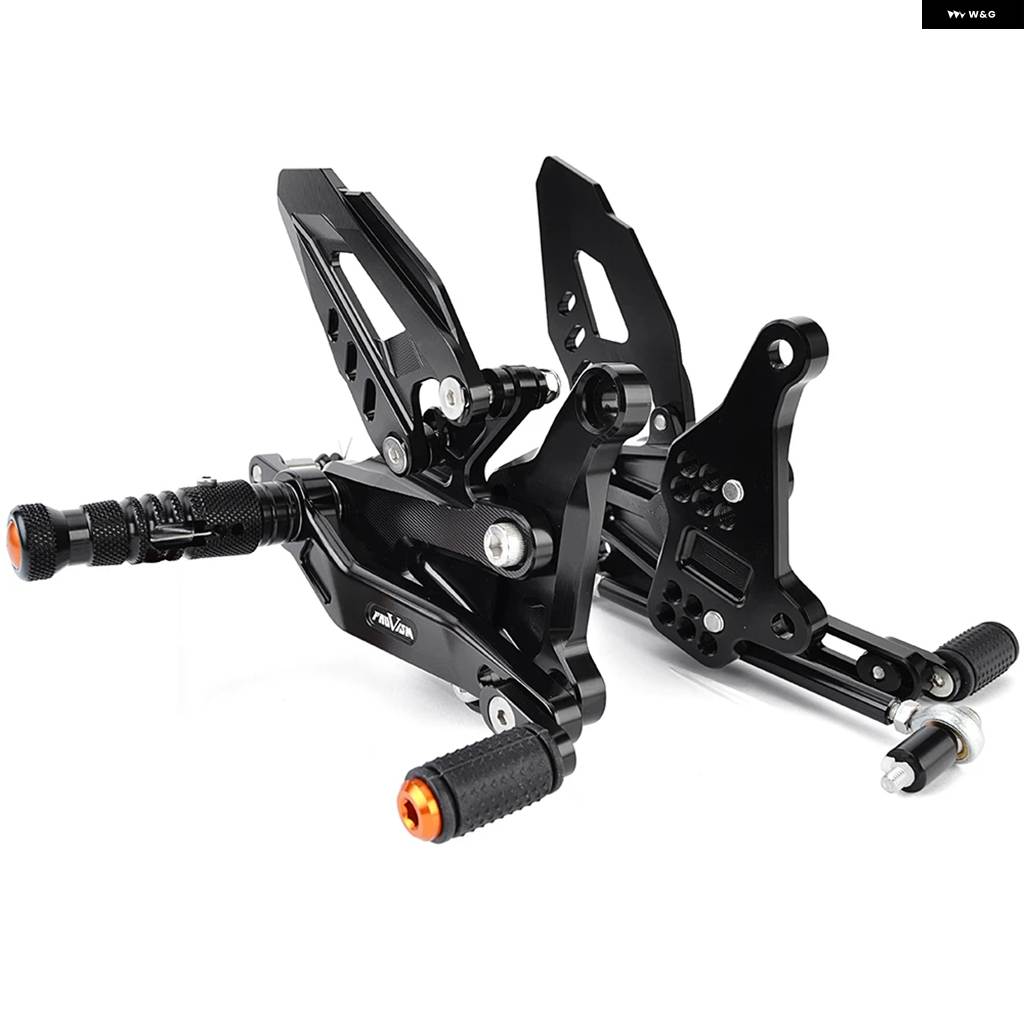並行輸入品KTM 1290 スーパーデュークR GT 2020年モデル用 オートバイ フットレスト キット 調整式 リアセット - 24 リアセット