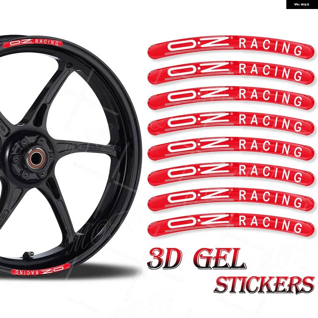 【並行輸入品】3Dジェル バイク ホイールハブ ステッカー デカール 反射リムストライプテープ レプソル ベネリ GSXR ドゥカティ マルケシーニ OZ | ブランド登録なし | 07