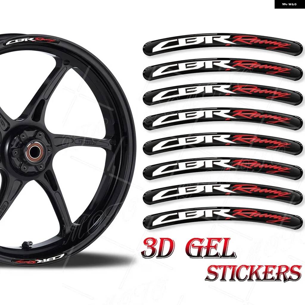 【並行輸入品】3Dジェル バイク ホイールハブ ステッカー デカール 反射リムストライプテープ レプソル ベネリ GSXR ドゥカティ マルケシーニ OZ | ブランド登録なし | 03