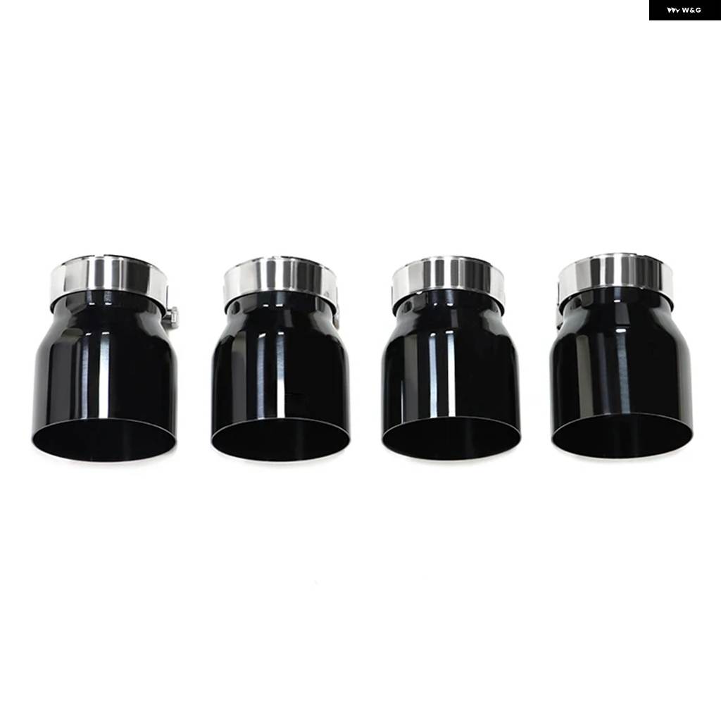 ブランド登録なし - 並行輸入品 BMW F87 M2 F80 M3 F82 F83 M4用 エキゾーストチップ 4個ダイレクトエキゾーストチップ 尻っ方 配管 ノズル