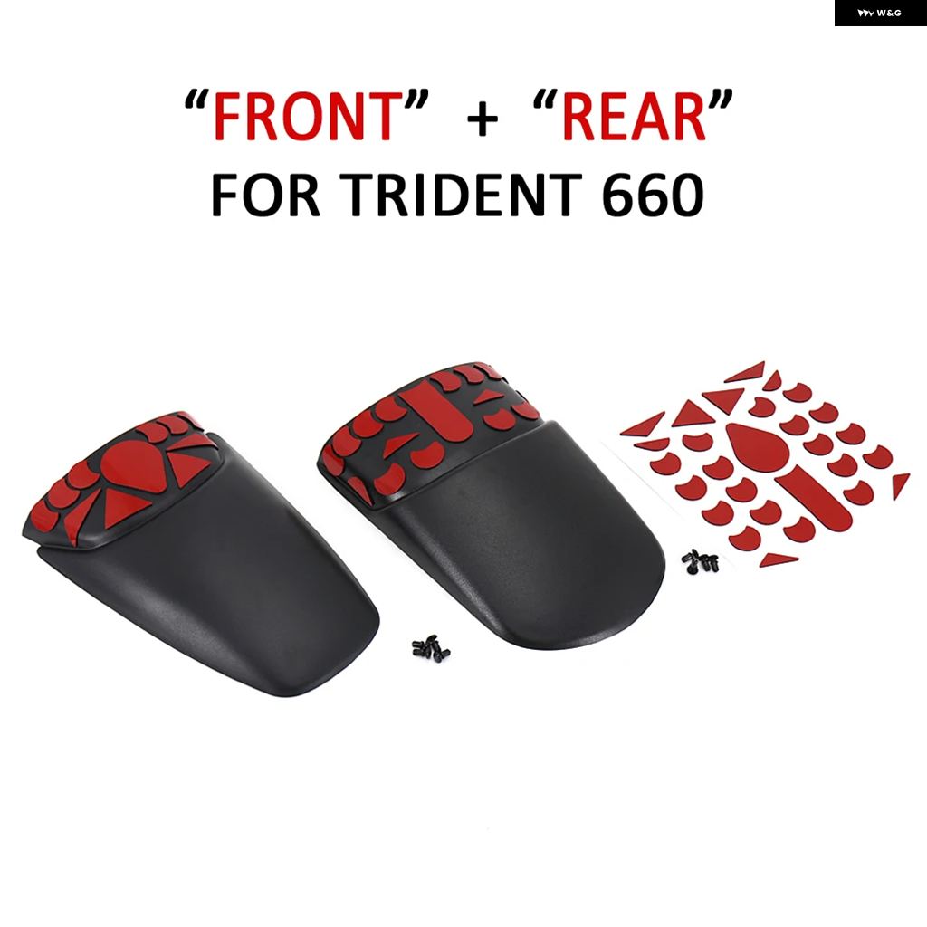 ブランド登録なし - 並行輸入品 2021 2022 TRIDENT660 後押しどろ除け 自動二輪車 エクステンダー マッドガード