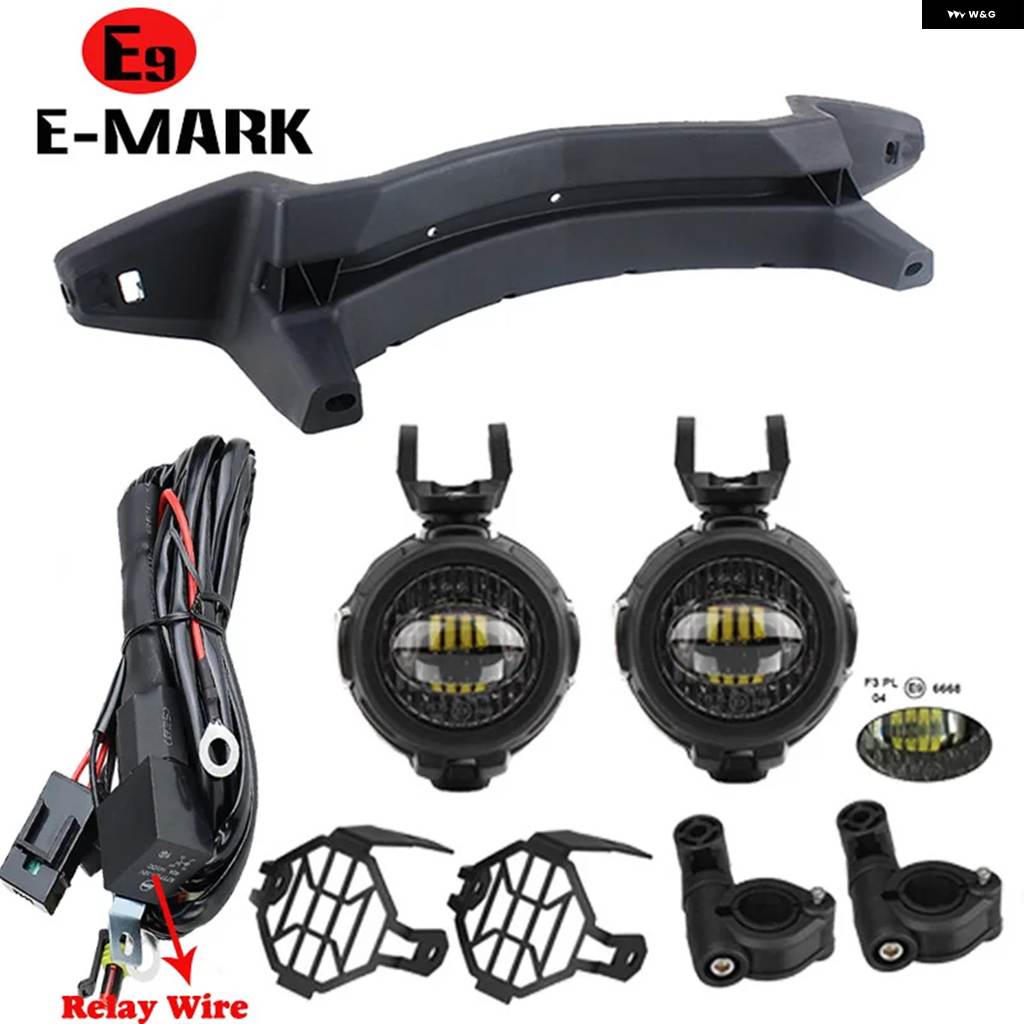 並行輸入品 オートバイ フォグランプ LED ランプスイッチ ドゥカティ マルチストラーダ 1200 ホンダ CRF1000L LED 補助組立 ドライビングラ