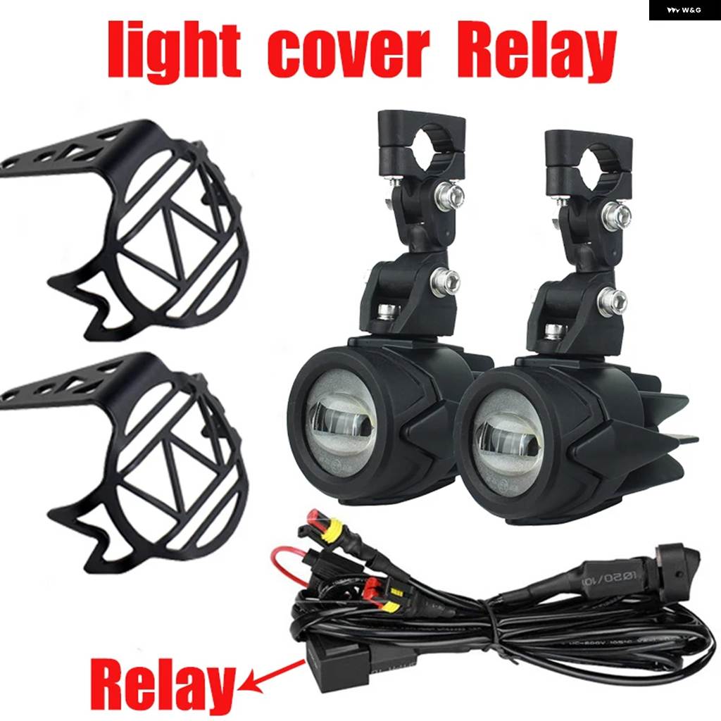 並行輸入品 オートバイ フォグランプ LED ランプスイッチ ドゥカティ マルチストラーダ 1200 ホンダ CRF1000L LED 補助組立 ドライビングラ