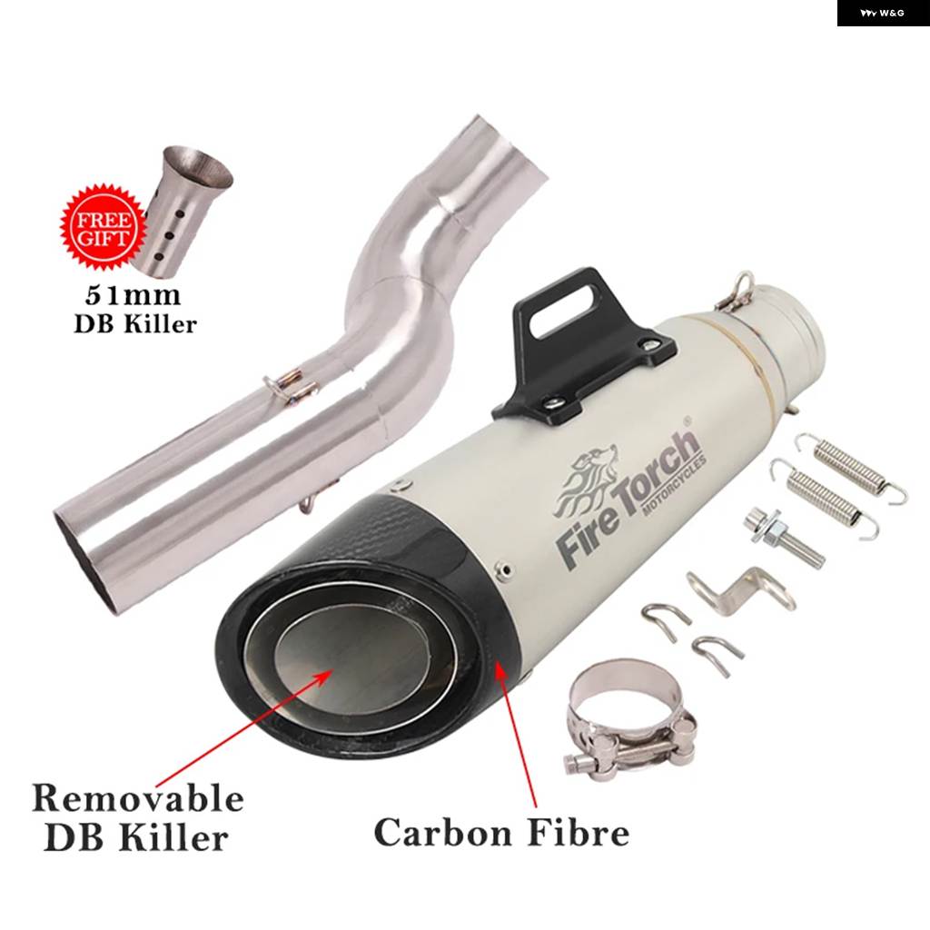 並行輸入品 バイク 排気 アウトレット ミッドリンク パイプ カーボンマフラー DBキラースリップ トライアンフ ストリートトリプル76/S 765_14