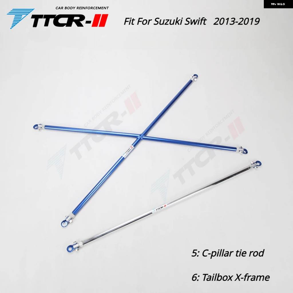 並行輸入品 フロントスタビライザー ストラットバー 2006-2019 シャーシパーツ ストラットタワーブレース アンチロール アンチスウェイ サ_6