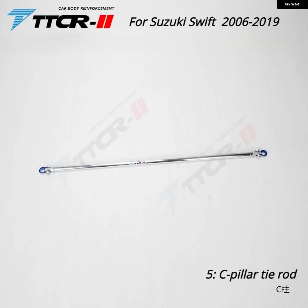 並行輸入品 フロントスタビライザー ストラットバー 2006-2019 シャーシパーツ ストラットタワーブレース アンチロール アンチスウェイ サ_8