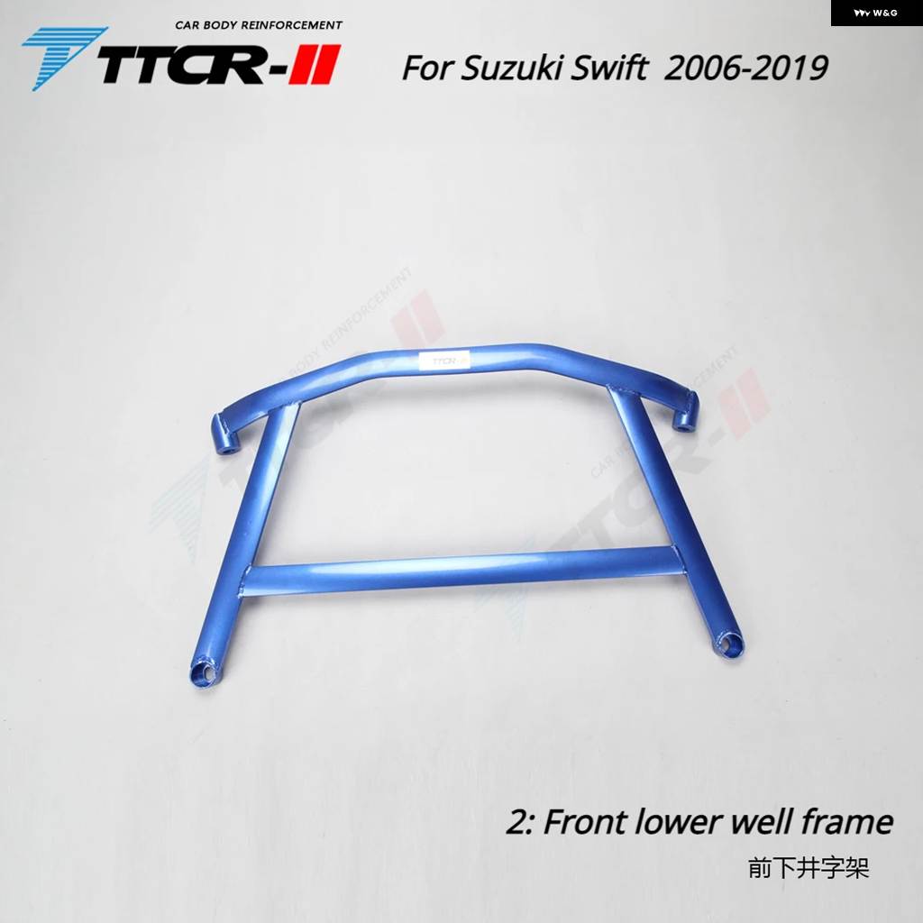 並行輸入品 フロントスタビライザー ストラットバー 2006-2019 シャーシパーツ ストラットタワーブレース アンチロール アンチスウェイ サ_4