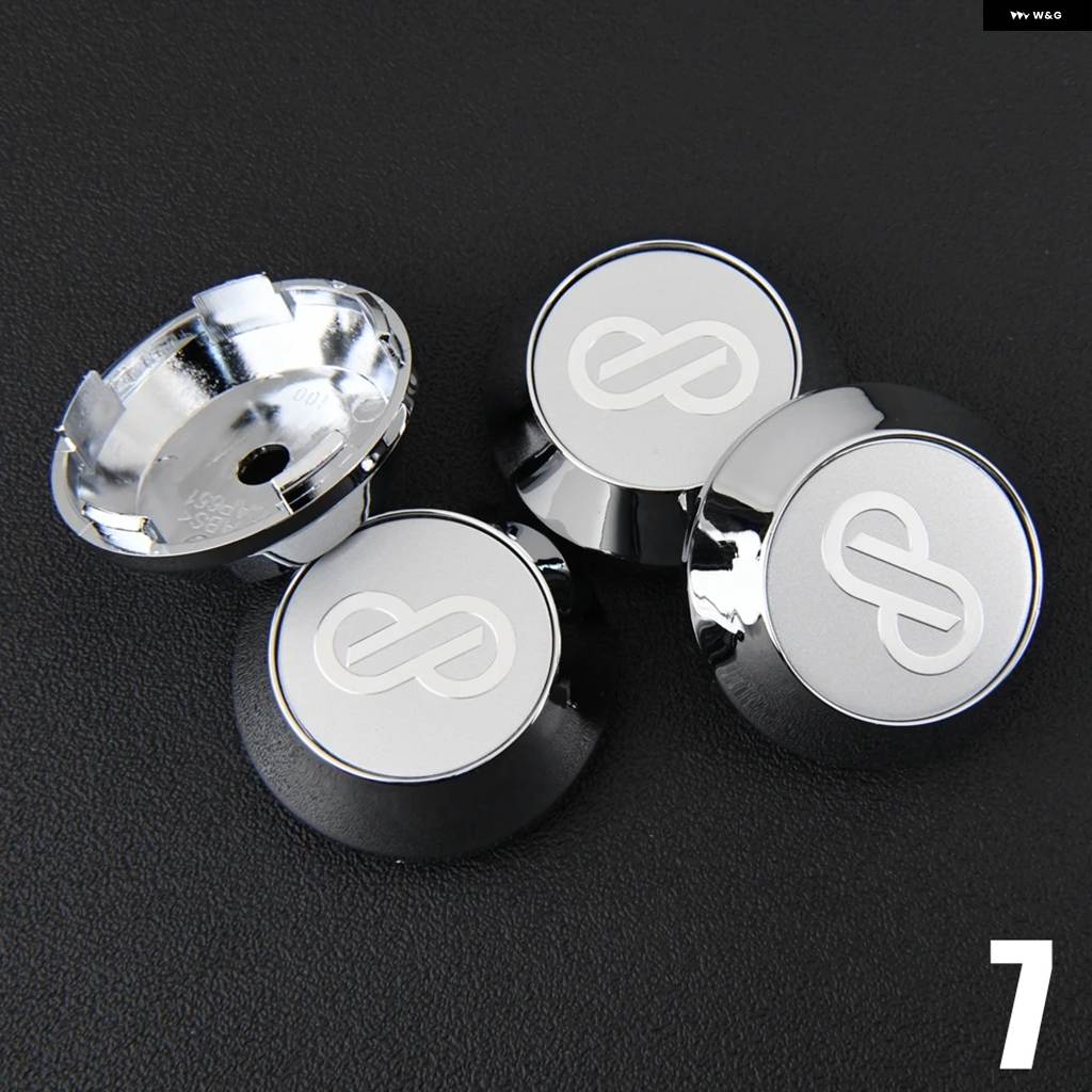 並行輸入品 4 個 ENKEI RPF1 リム キャップ 60MM クリップ スポーツ ホイール センター キャップ ENKEI 15 インチ レーシング ホ | ブランド登録なし | 08