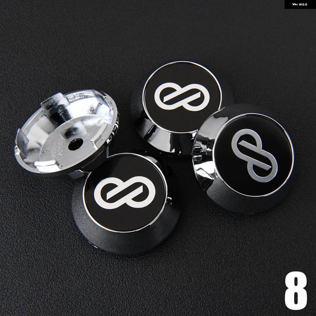 並行輸入品 4 個 ENKEI RPF1 リム キャップ 60MM クリップ スポーツ ホイール センター キャップ ENKEI 15 インチ レーシング ホ | ブランド登録なし | 09