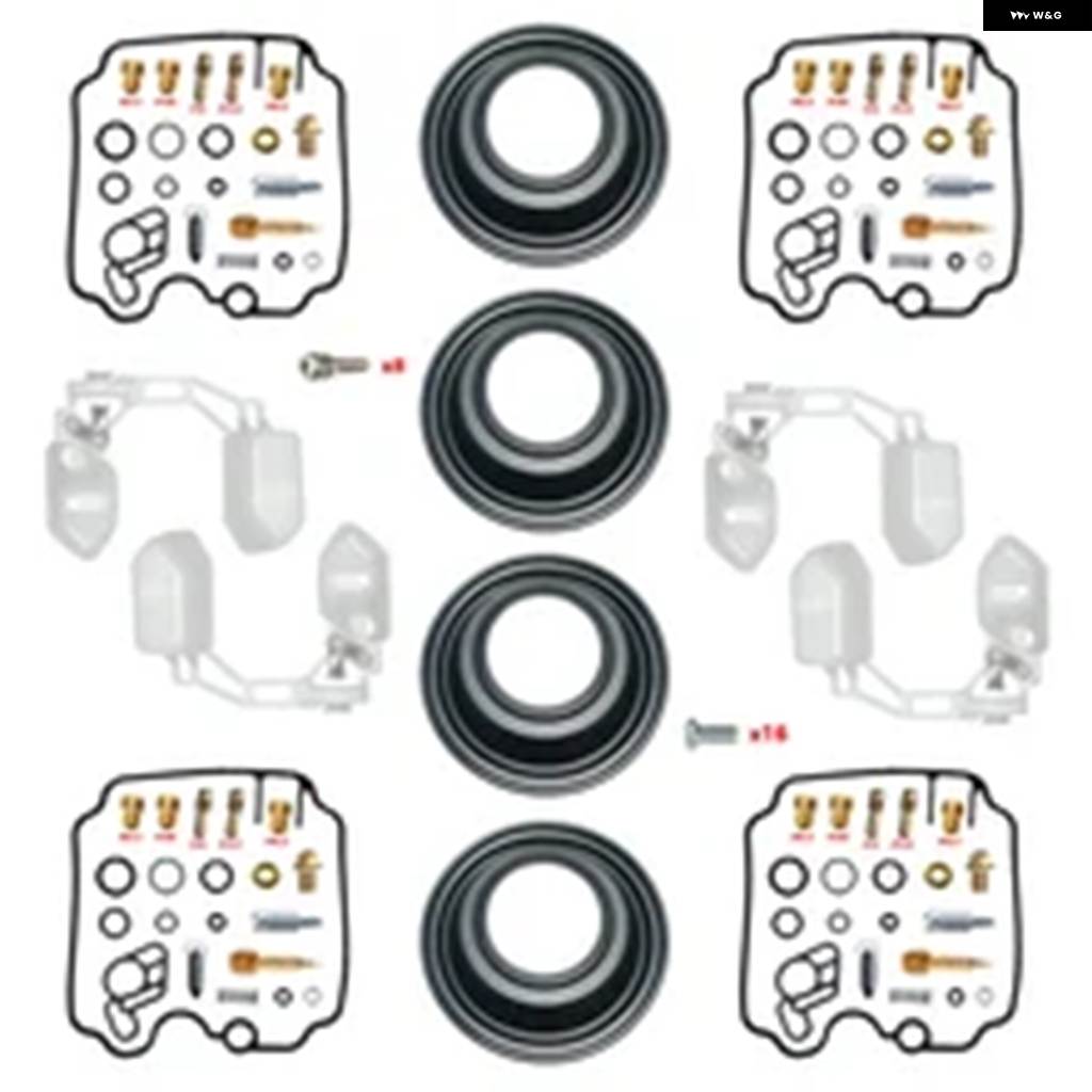 並行輸入品 FZR250 FZR250R 3LN3-3LN7 1990-1999 キャブレターリペアキット ダイヤフラム フロートパーツ カスタム パーツ_2