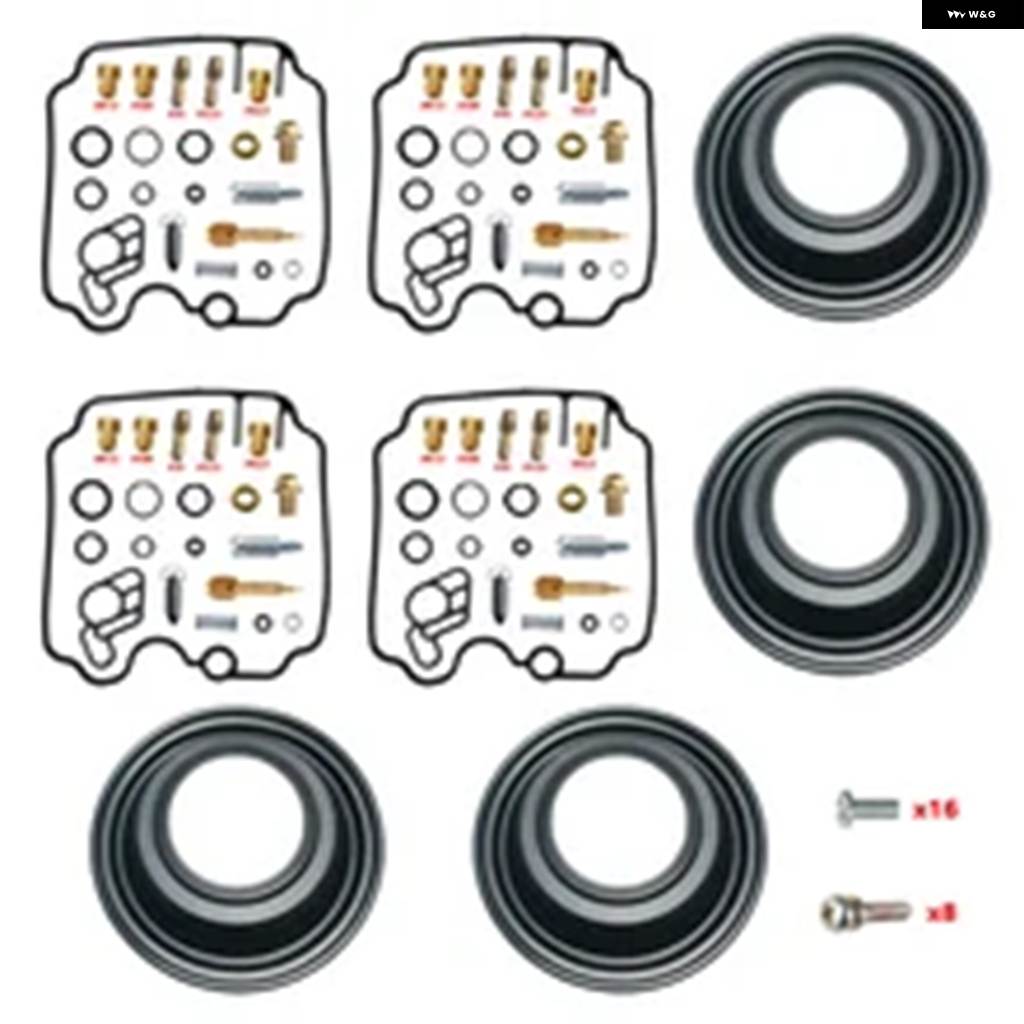 並行輸入品 FZR250 FZR250R 3LN3-3LN7 1990-1999 キャブレターリペアキット ダイヤフラム フロートパーツ カスタム パーツ_7