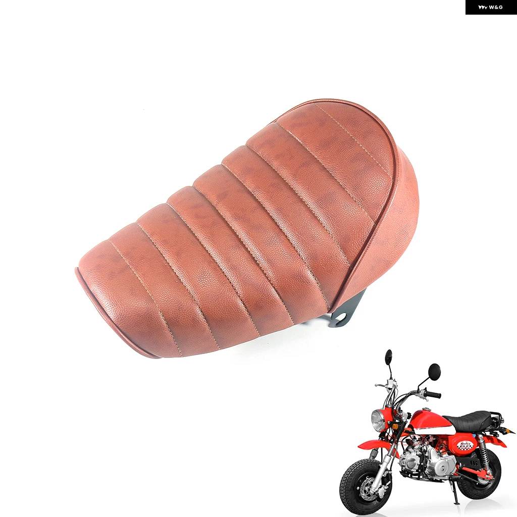 並行輸入品 バイク ブラウンシート レザー レトロ モンキーバイク ホンダ モンキー Z50 ジンチェン カスタム パーツ_1