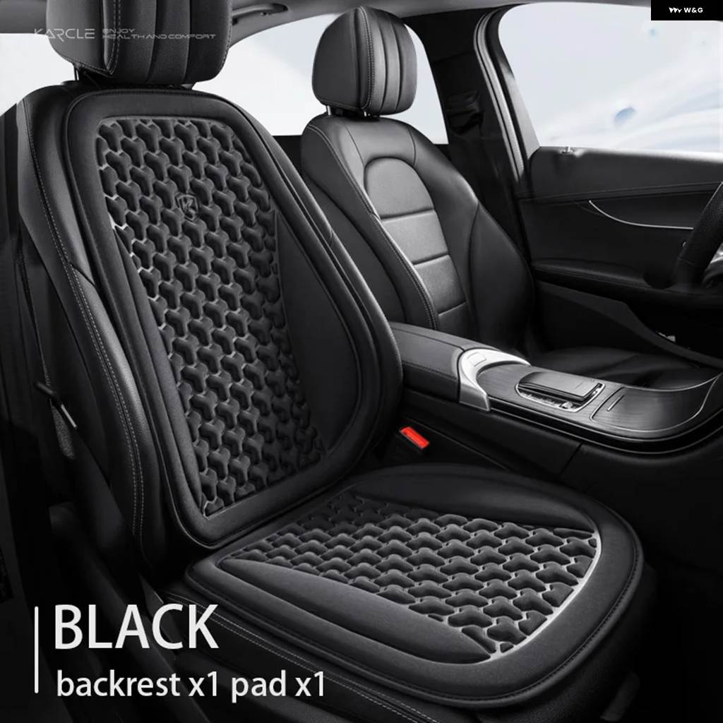 並行輸入品 カーシートカバー 3D 通気性 ソフト カーシートクッション 凸型デザイン シートプロテクターパッド 防汗チェアマット | ブランド登録なし | 06