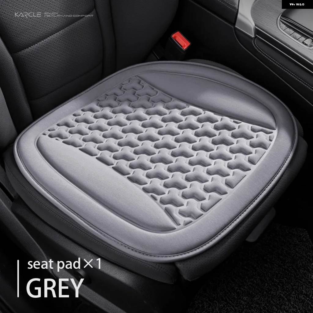 並行輸入品 カーシートカバー 3D 通気性 ソフト カーシートクッション 凸型デザイン シートプロテクターパッド 防汗チェアマット | ブランド登録なし | 01