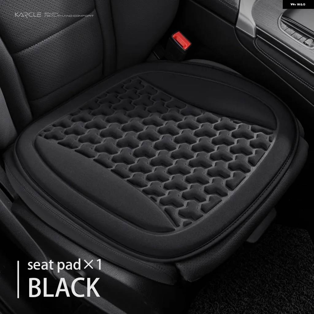 並行輸入品 カーシートカバー 3D 通気性 ソフト カーシートクッション 凸型デザイン シートプロテクターパッド 防汗チェアマット | ブランド登録なし | 02
