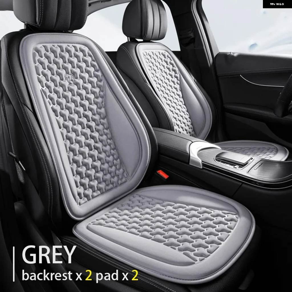並行輸入品 カーシートカバー 3D 通気性 ソフト カーシートクッション 凸型デザイン シートプロテクターパッド 防汗チェアマット | ブランド登録なし | 04