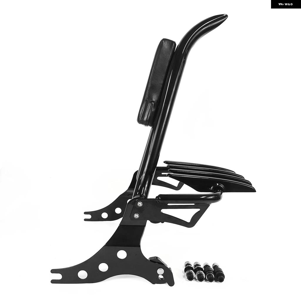 並行輸入品 高さ 26インチ ブレイクアウト ファットボーイ シーシーバー バックレスト ハーレー ソフテイル ファットボーイ 2018_3