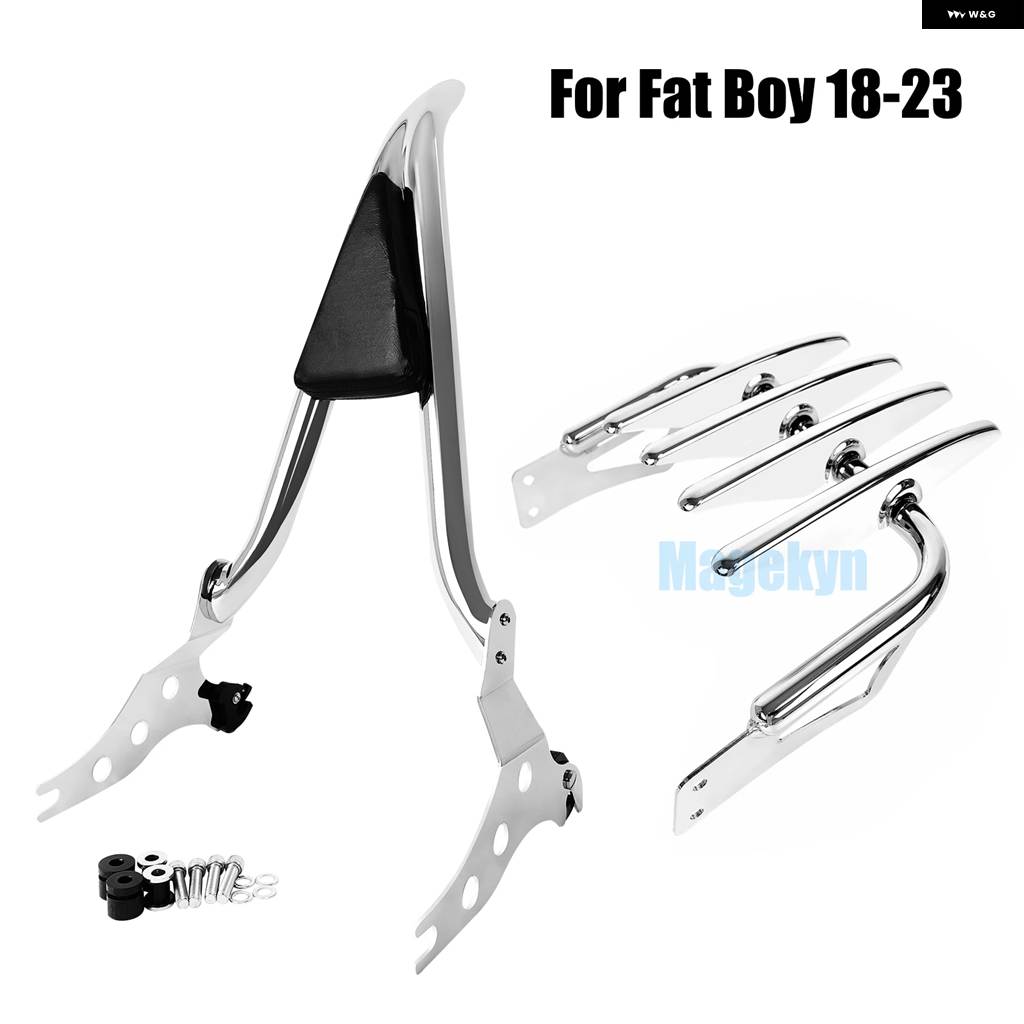 並行輸入品 高さ 26インチ ブレイクアウト ファットボーイ シーシーバー バックレスト ハーレー ソフテイル ファットボーイ 2018_4