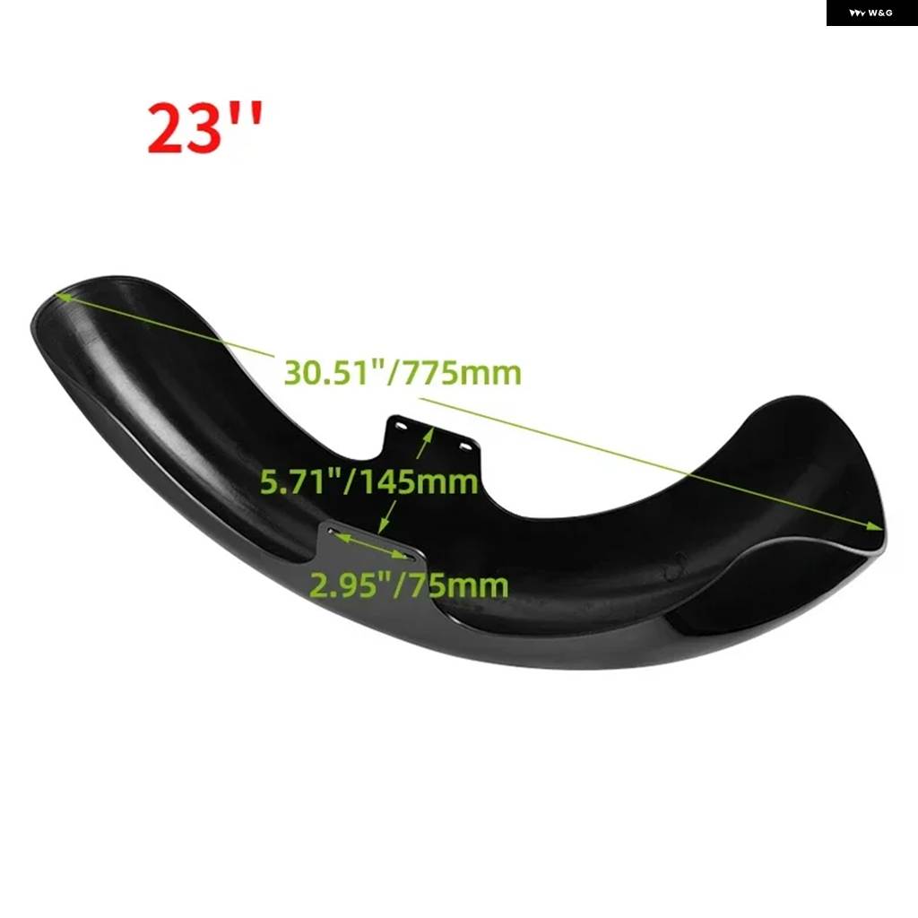 ブランド登録なし - 並行輸入品 自動二輪車 19in 21in 23in ラップフロントフェンダー マッドガード ハーレー ツーリングエレクトラスト