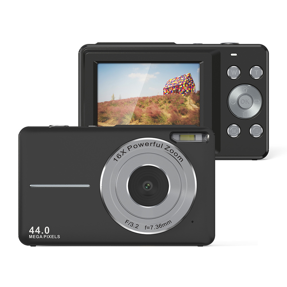 デジタルカメラ デジカメ 2.44インチ 大画面 4400万画素 1080P オートフォーカス仕様 自動 フォーカス｜eda-store｜03