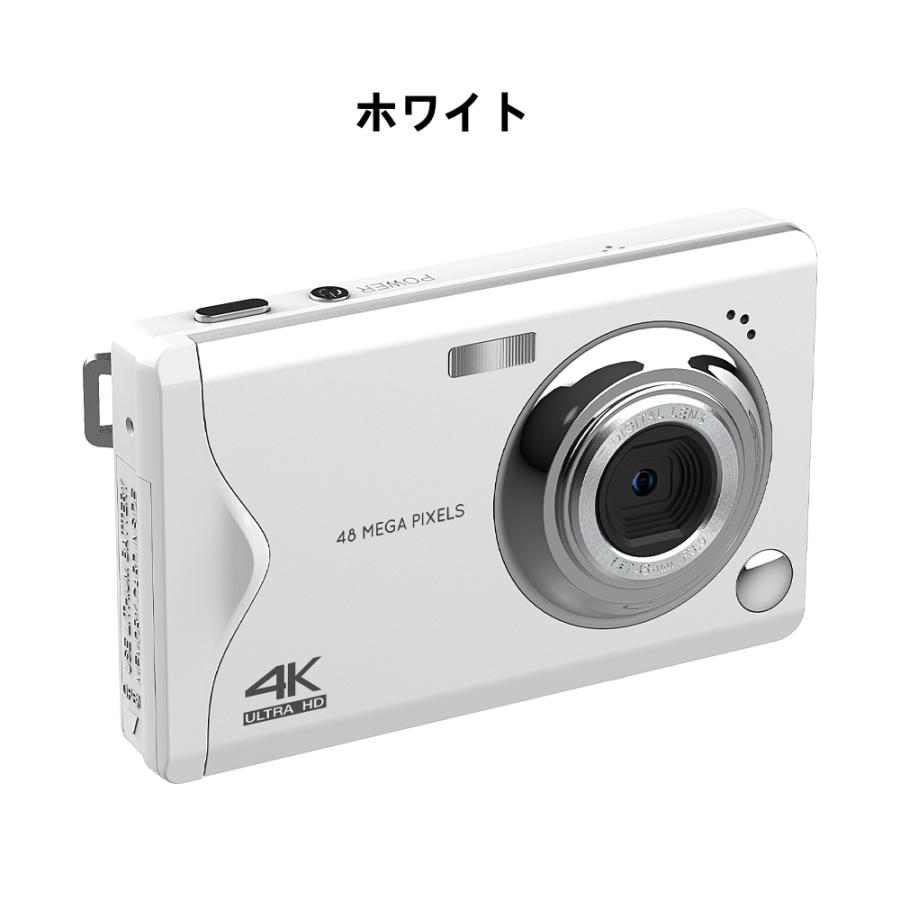 デジタルカメラ 4K 4800万画素 3.0インチ 安い 軽量 キッズカメラ カメラ AFオートフォーカス 16倍デジタルズーム プレゼント 2023新品 ポータブル 誕生日｜eda-store｜03