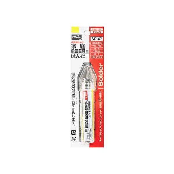 最安価格最安価格4975205333146 グット 電子工作用はんだ SD−63 Goot 太洋電機産業 作業工具 電子工作用はんだSD-63  製造、工場用