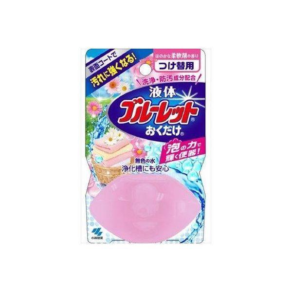 まとめ買い液体ブルーレットおくだけ トイレタンク芳香洗浄剤 心やすらぐカモミールの香り 詰め替え用 70ml×4個 トイレ洗剤 