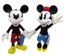 WORTHFIELD(ワースフィールド)社 “ミッキー マウス”＆“ミニー マウス