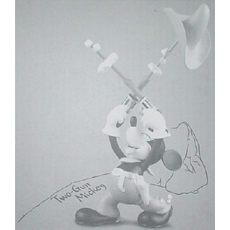 激レア✨Two Gun Mickey ミッキーマウス ロンリー コレクション MEDICOM TOY - VCD Roen TWO-GUN Mickey