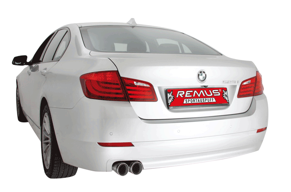 BMW 5 シリーズ (F11) 型式:LDA-MX20｜レムス マフラー【SportsLabel・0584C】Φ84ストリートレースW｜フルマフラー｜edge-shop｜06