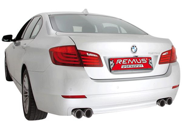 BMW 5 シリーズ (F11) 型式:LDA-MX20｜レムス マフラー【SportsLabel・1584C】Φ84ストリートレース W 左右｜フルマフラー｜edge-shop｜05