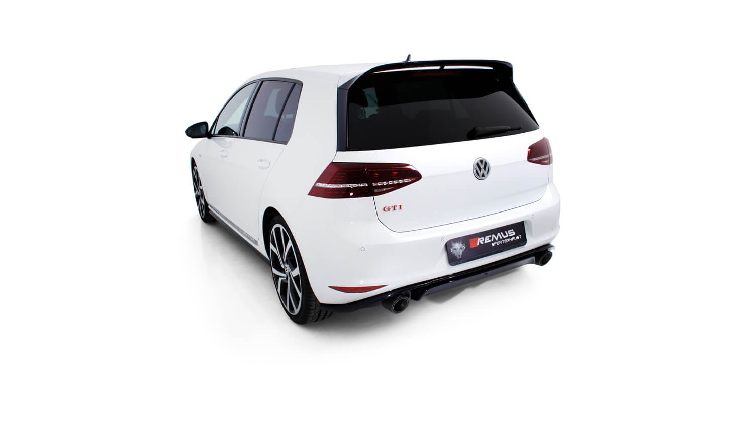 VW | VW ゴルフGTI (GOLF7) 型式:ABA AUCJX｜レムス マフラー【SportsLabel・70CSR】Φ102 カーボン アングル 左右 : mf000956 : 輸入車のアフターパーツ EDGE